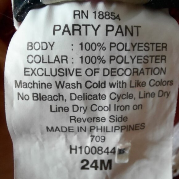 Vintage Rare Editions Christmas Red Velvet Romper, Lace, Ribbons, Holiday Jumper - Picture 11 of 13